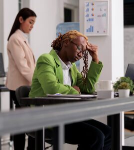 Frustrated agency employee